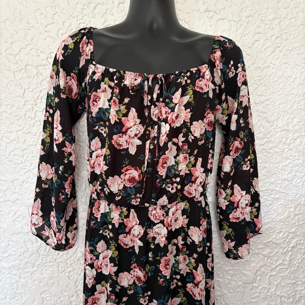 Altar’d State Floral Maxi Dress Large - Picture 3 of 9